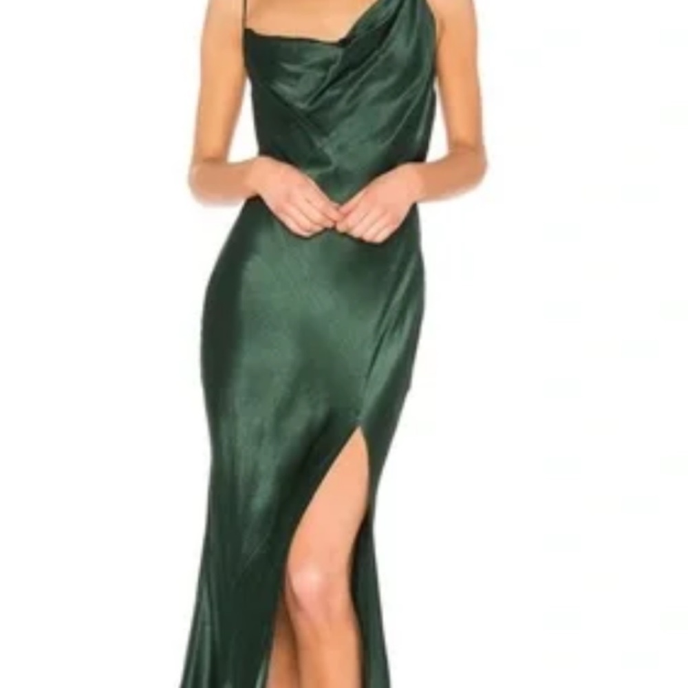 Bec & Bridge Martini Split Dress Emerald